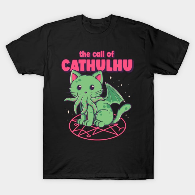 Cathulhu T-Shirt by thiagocorrea